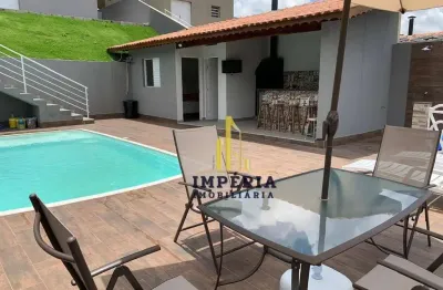 Chácara com 3 dormitórios à venda, 500 m² por r$ 750.000,00 - jardim paulista - atibaia/sp