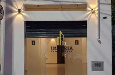 Salão para alugar, 38 m² por r$ 1.825,00/mês - vila rio branco - jundiaí/sp
