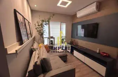 Apartamento com 2 dormitórios à venda, 70 m² por r$ 669.000,00 - parque residencial nove de julho - jundiaí/sp