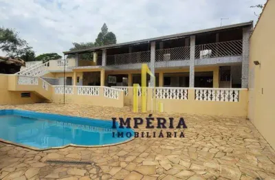 Chácara com 2 dormitórios à venda, 3500 m² por r$ 2.500.000,00 - jardim abadia - louveira/sp