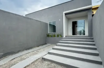 Casa nova em enseada de jacaraipe - a 5min da praia - 2 quartos/suíte