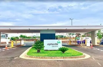 Terreno à venda no alphaville, uberlândia  por r$ 550.000