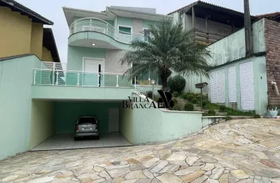 Sobrado com 3 dormitórios à venda por r$ 1.700.000,00 - parque residencial itapeti - mogi das cruzes/sp