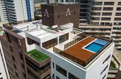 Cobertura com vista mar definitiva, sendo 520m2 e 4 suítes + dce no edf. fontana di mare, altiplano