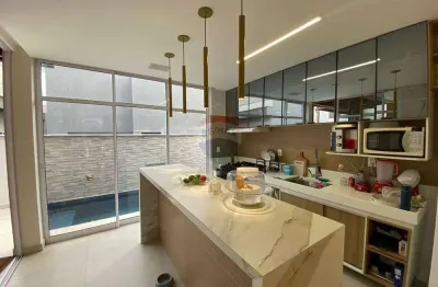 Casa com piscina p/ aluguel sunville - casa de 1º andar c/ 4 quartos!