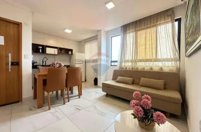 Flat com 1 quarto à venda na Rua Desportista José Eduardo de Holanda, 725, Cabo Branco, João Pessoa