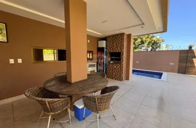 Condomínio bosque de intermares - casa mobiliada com 5 suítes + dce