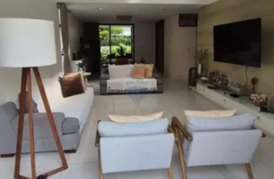 Casa mobiliada de alto padrão para locação no condomínio bosque de intermares!