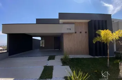 Casa com acabamento lindo para venda - condomínio reserva do vale