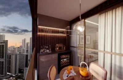 Apartamento para venda, 76 m com 3 quartos e 2 vagas de garagem na torre/ madalena - recife