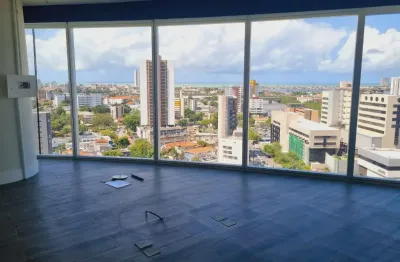 Andar/laje corporativa para aluguel tem 621 metros quadrados em ilha do leite - recife - pe