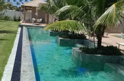 Apartamento para venda na beira mar de porto de galinhas, três quartos