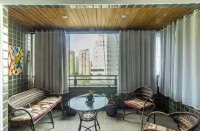 Apartamento para venda com 155 metros quadrados, com 4 quartos em boa viagem - recife - pe