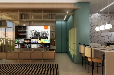 Apartamento de 1 quarto com 33 m² para vender em casa forte- recife-pe