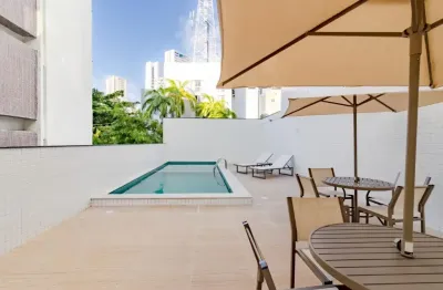 Apartamento para vender com 48,48m², 2 quartos, sendo 1 suite em boa viagem, recife- pe