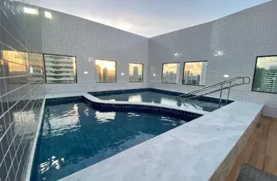 Apartamento para venda com 45 metros quadrados, 2 quartos na madalena - recife - pe