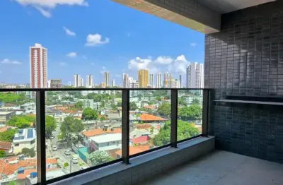 Apartamento à venda com 02 quartos, 01 suíte, varanda gourmet rosarinho - recife - pe