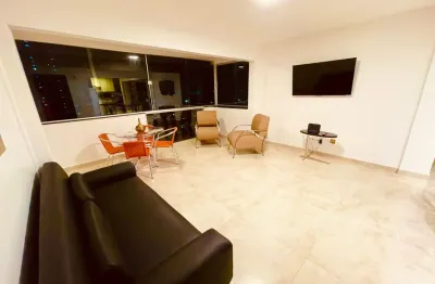 Vendo excelente apartamento mobiliado 3 quartos sendo 1 suíte 104m2 batista campos