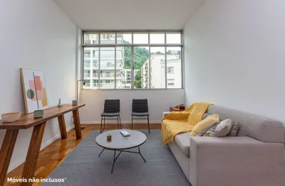 D07-botafogo-rj- r.assunção - apartamento residencial semi-mobiliado 118m², 3 quartos(1ste),1 vaga