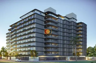 Flats para vender com 01 quarto no bairro ponta de campina em cabedelo