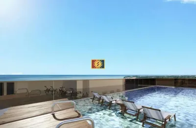 Apartamento para vender com 02 quartos 01 suíte no bairro cabo branco em joão pessoa