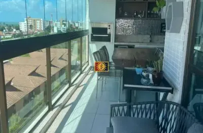 Apartamento para alugar com 4 quartos 4 suítes no bairro poço em cabedelo