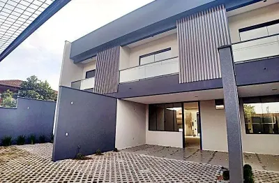 Sobrado geminado no jardim iririú com 3 quartos para venda, 119 m²