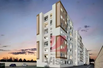 Apartamento no santa catarina com 2 quartos para venda, 44 m²