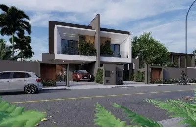 Sobrado geminado no saguaçú com 3 quartos para venda, 240 m²