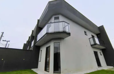 Sobrado geminado no aventureiro com 2 quartos para venda, 83 m²