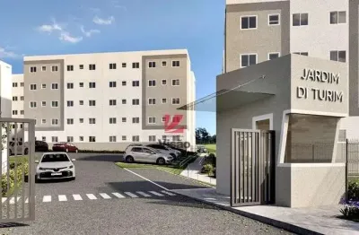 Apartamento no nova brasília com 2 quartos para venda, 44 m²