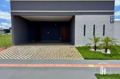 Casa em condomínio fechado com 3 quartos à venda na Rua Zulmira Borba, Nova Lima, Campo Grande