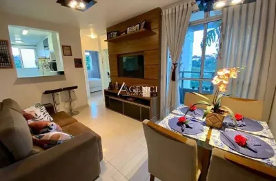 Apartamento de 2 quartos com suíte e 2 vagas no bairro cabral