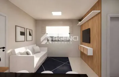 Área privativa de 2 quartos, 1 vaga, bairro coqueiros