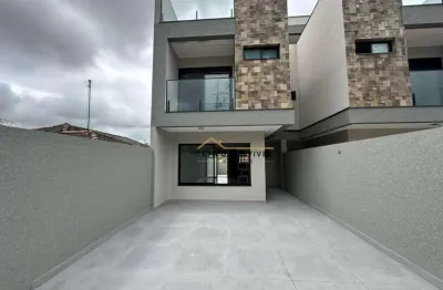 Sobrado com 3 dormitórios à venda, 126 m² por r$ 899.000,00 - xaxim - curitiba/pr