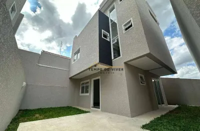 Sobrado com 3 dormitórios à venda, 120 m² por r$ 699.000,00 - xaxim - curitiba/pr