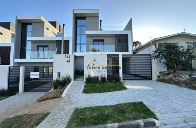 Sobrado com 3 dormitórios à venda por r$ 1.100.000,00 - santo inácio - curitiba/pr