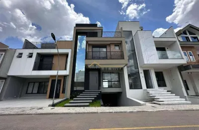 Sobrado com 3 dormitórios à venda, 217 m² por r$ 1.520.000,00 - pinheirinho - curitiba/pr