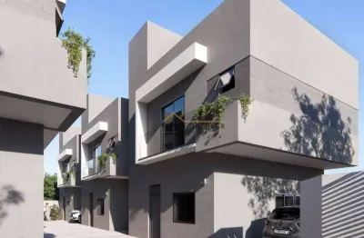 Sobrado com 3 dormitórios à venda, 140 m² por r$ 799.000,00 - xaxim - curitiba/pr