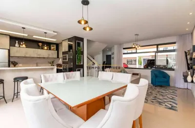 Sobrado com 3 dormitórios à venda, 195 m² por r$ 1.290.000,00 - xaxim - curitiba/pr