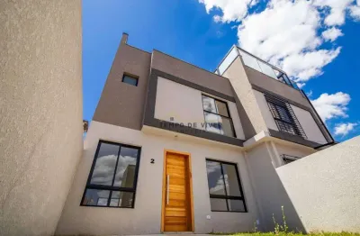 Sobrado com 3 dormitórios à venda, 147 m² por r$ 679.000,00 - lindóia - curitiba/pr