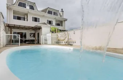 Sobrado com 3 dormitórios à venda, 213 m² por r$ 1.698.000,00 - mossunguê - curitiba/pr