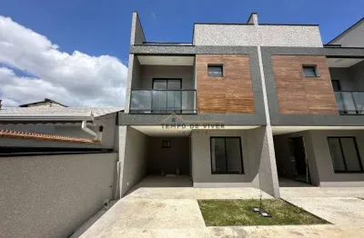 Sobrado com 3 dormitórios à venda por r$ 849.000,00 - capão raso - curitiba/pr