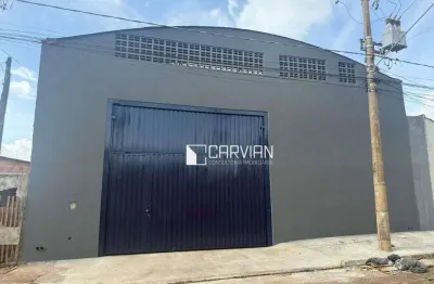 Barracão para alugar, 630 m² por r$ 7.584,00/mês - jardim salgado filho - ribeirão preto/sp