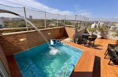 Cobertura com 4 dormitórios à venda, 350 m² por r$ 1.800.000,00 - santa cruz do josé jacques - ribeirão preto/sp