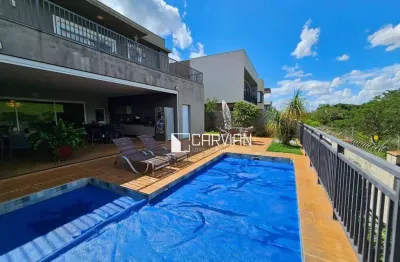 Casa com 4 dormitórios à venda, 360 m² por r$ 2.850.000,00 - alphaville - ribeirão preto/sp