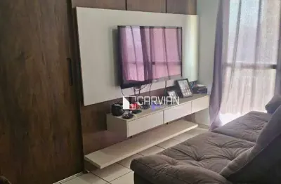 Apartamento com 2 dormitórios à venda, 54 m² por r$ 260.000,00 - parque industrial lagoinha - ribeirão preto/sp