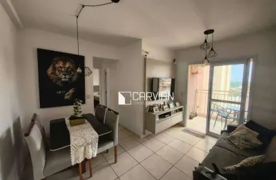 Apartamento com 2 dormitórios à venda, 52 m² por r$ 245.000 - jardim anhangüera - ribeirão preto/sp