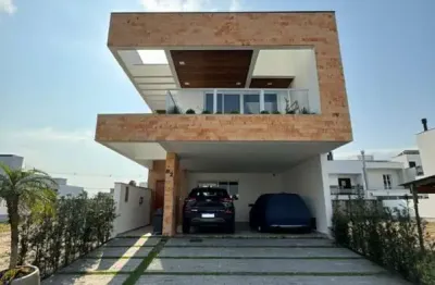Casa em condomínio fechado com 3 quartos à venda na avenida deltaville, 150, beira rio, biguaçu, 192 m2 por r$ 1.282.500