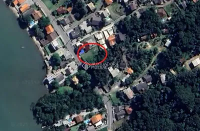 Terreno à venda na rodovia baldicero filomeno, 17001, ribeirão da ilha, florianópolis, 360 m2 por r$ 488.000